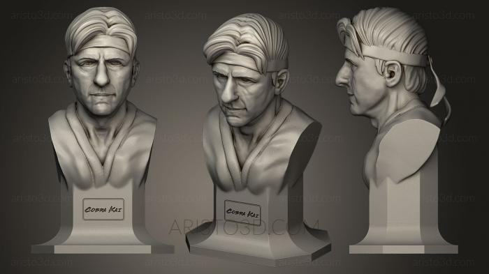 Busts and bas-reliefs of famous people (BUSTC_0439) 3D model for CNC machine